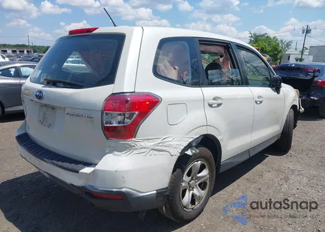 2015 Subaru Forester 2.5I from USA, damaged, VIN JF2SJAAC1FH586739